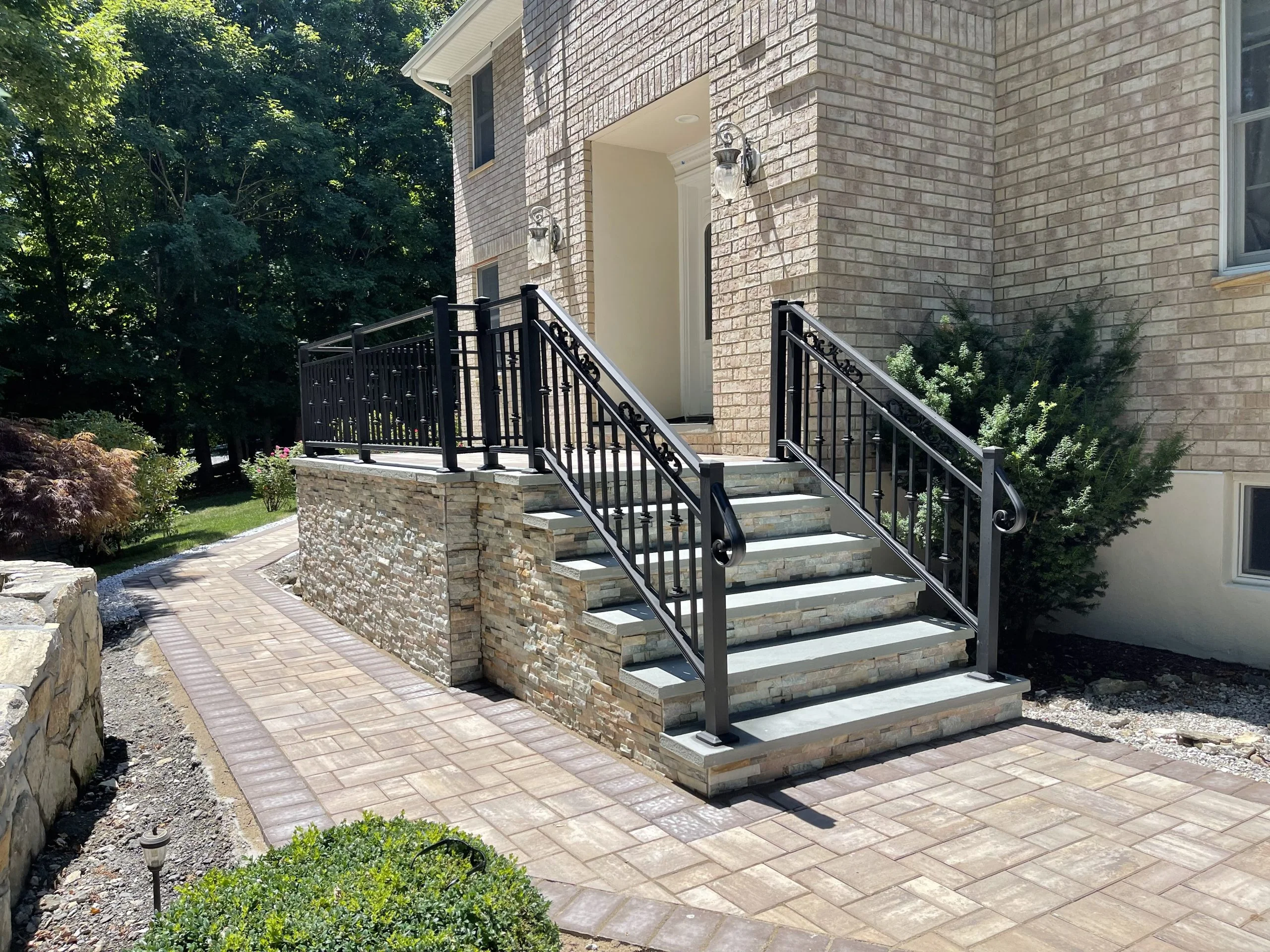 Masonry photograph from the company's existing project portfolio